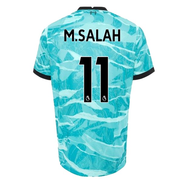 Maillot Football Liverpool NO.11 M.Salah Exterieur 2020-21 Bleu